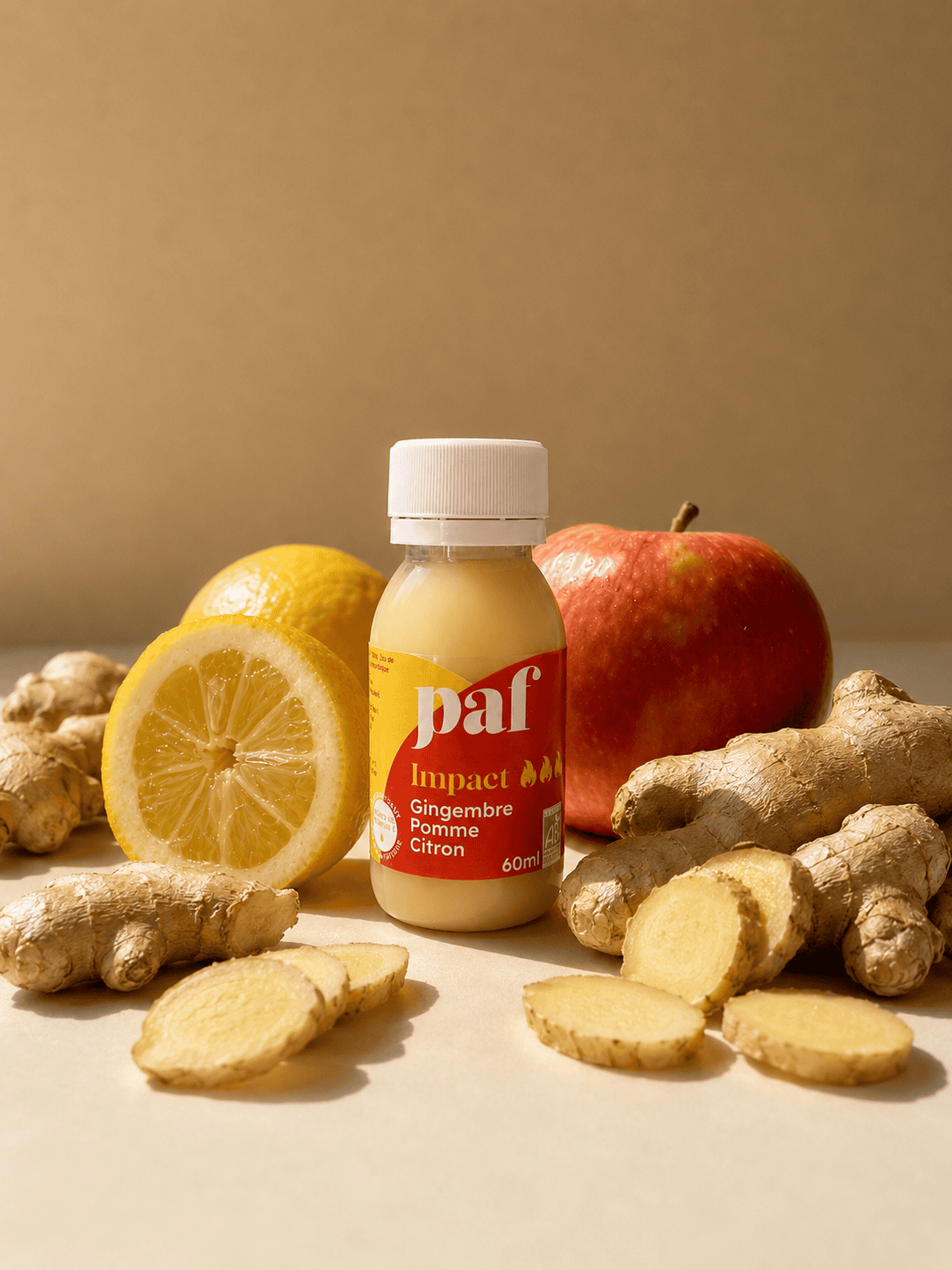 Coffret de shots Impact : shot au gingembre (38%)